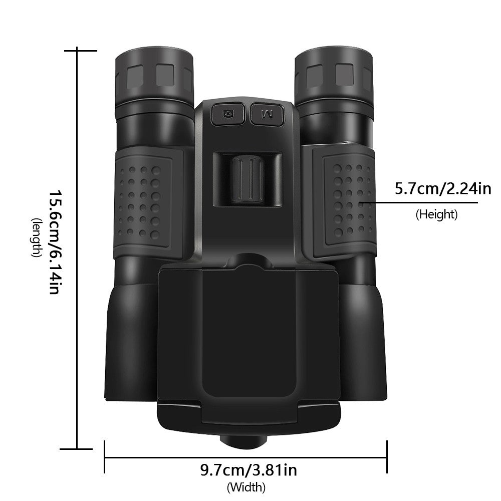 8X Zoom Digitale Ferngläser mit 2,4-Zoll LCD-Kamera zum Vogelbeobachten