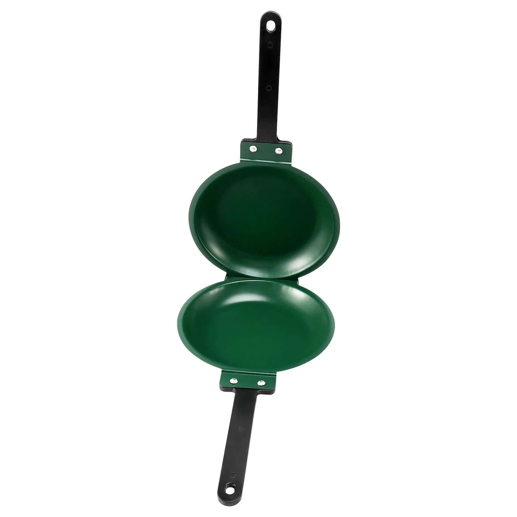Wende-Pfanne mit Antihaftbeschichtung & Klappgriff
