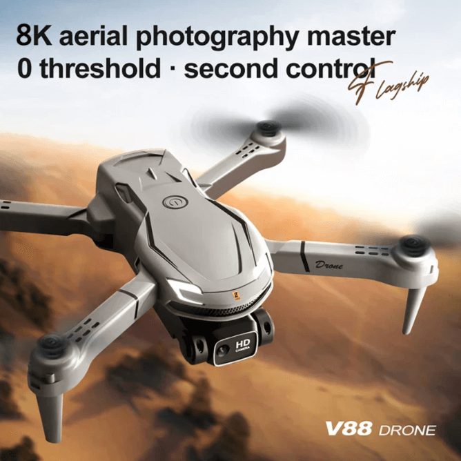 Kompakte Drohne mit 8K Kamera & GPS