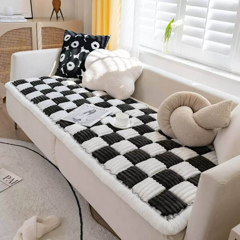 Kuscheldecke Haustier Sofa Möbelschutz Decke Chenille