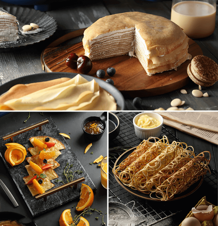 Elektrischer Crêpe-Maker für perfekte Crêpes