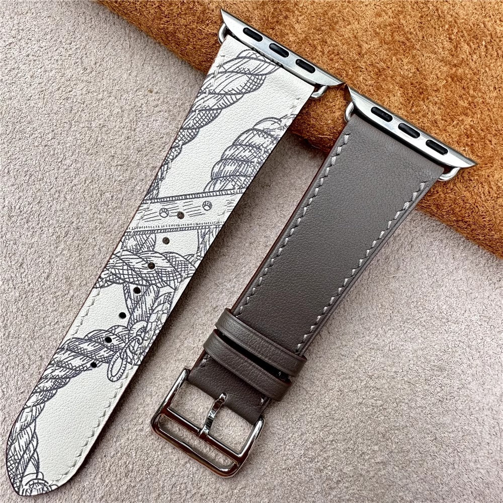 Barenia-Lederarmband für Apple Watch