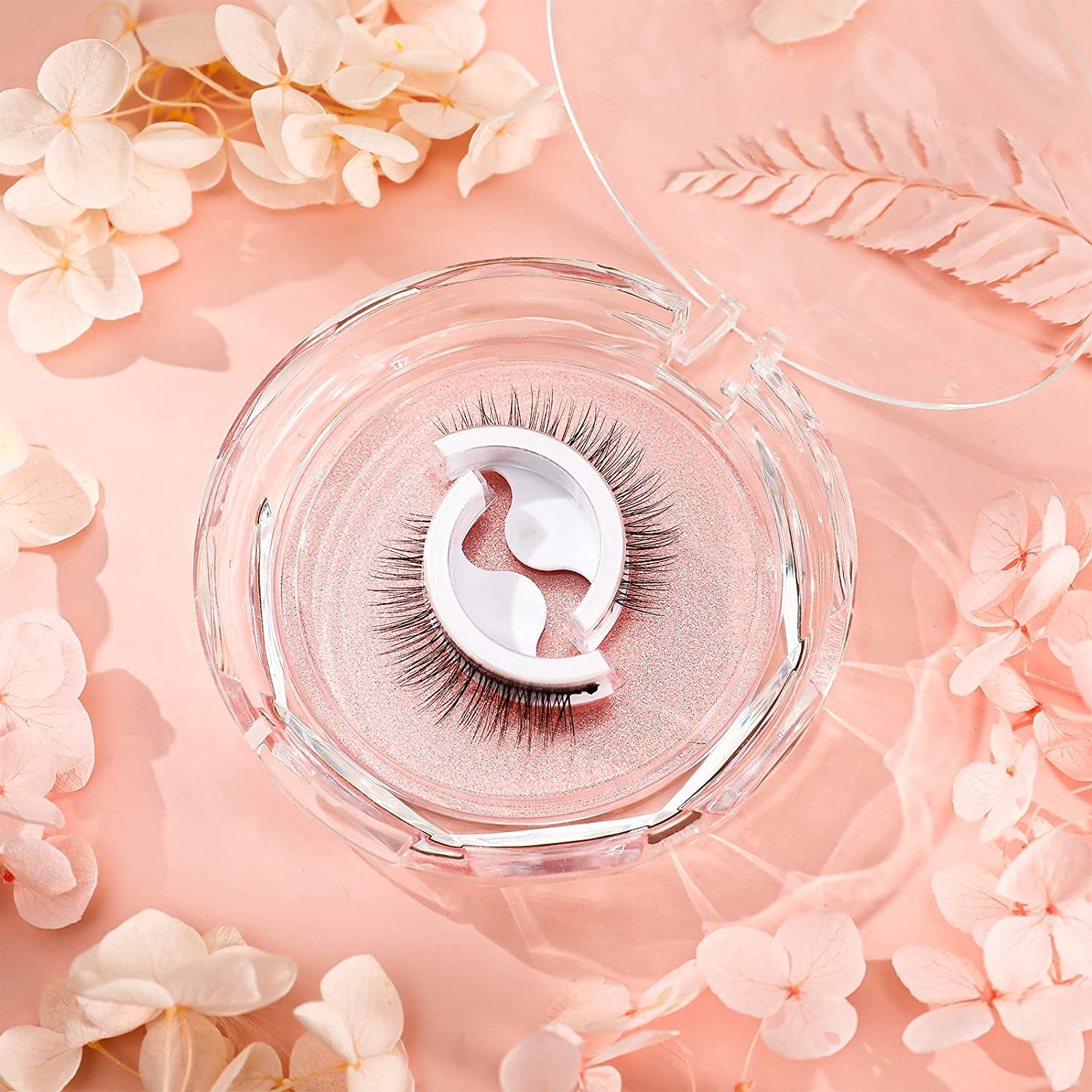 Wiederverwendbare selbstklebende Wimpern für natürlichen Wimpern-Look