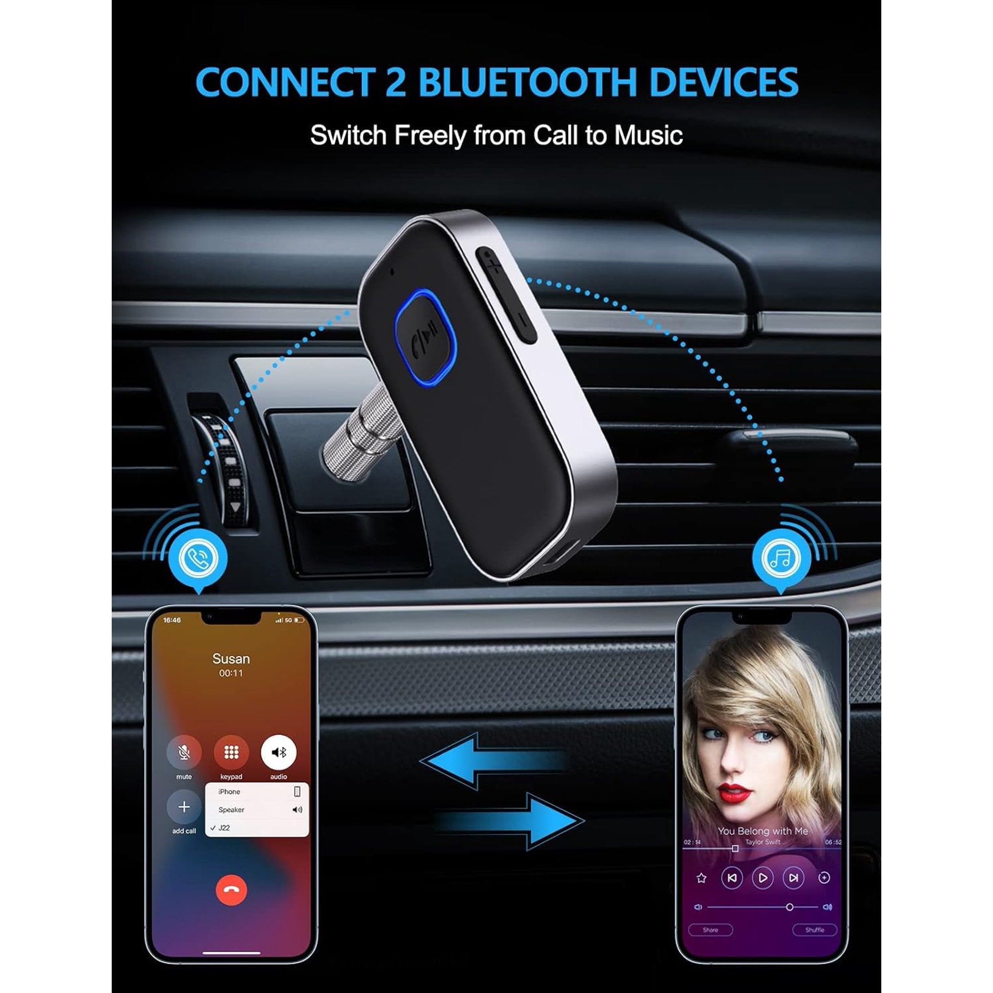 Bluetooth-Empfänger für das Auto