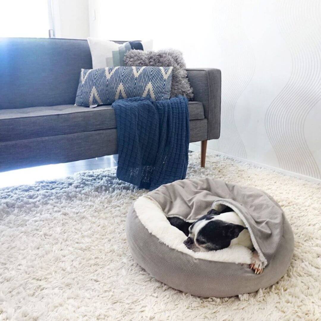 Gemütliche Hundehöhle Kuschelbett Hundebett Höhle