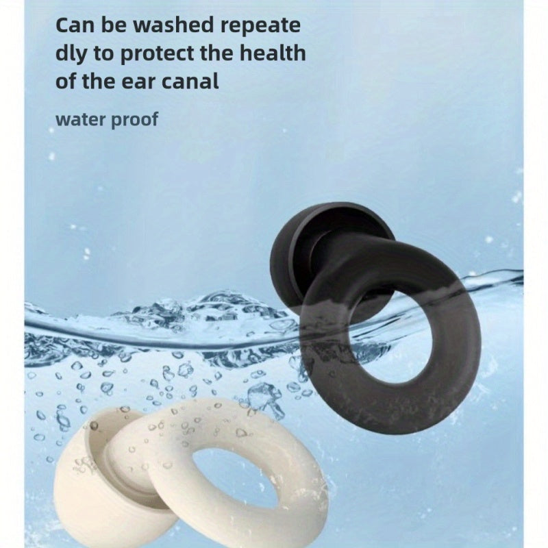 Quiet 2 Plus – Wiederverwendbare Ohrstöpsel mit Doppelspitzen für Schlaf und Konzentration