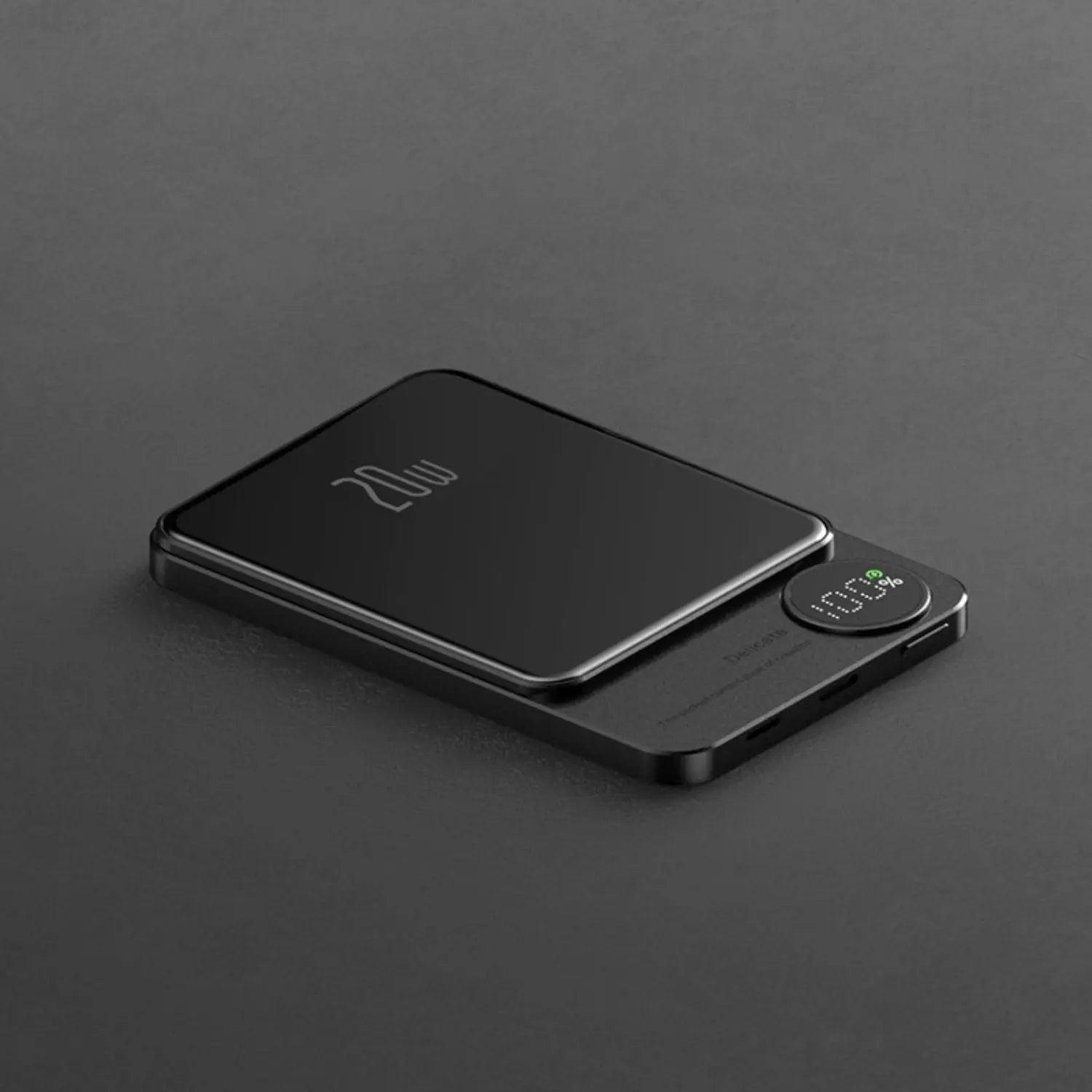 Sleek Magnetic Fast Charging Power Bank – Wirelessly, Hochkapazitäts-Backup-Batterie für alle Geräte