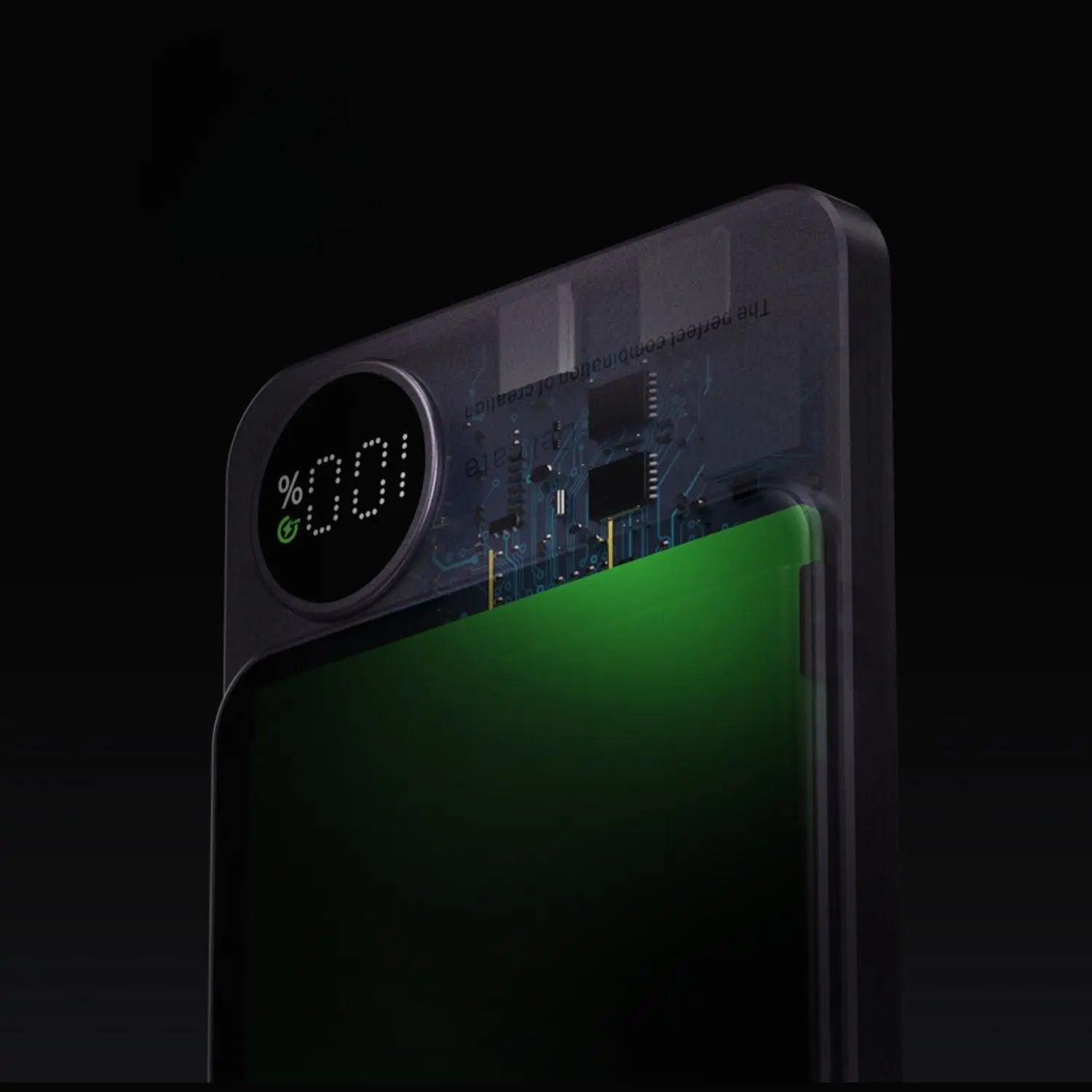 Sleek Magnetic Fast Charging Power Bank – Wirelessly, Hochkapazitäts-Backup-Batterie für alle Geräte
