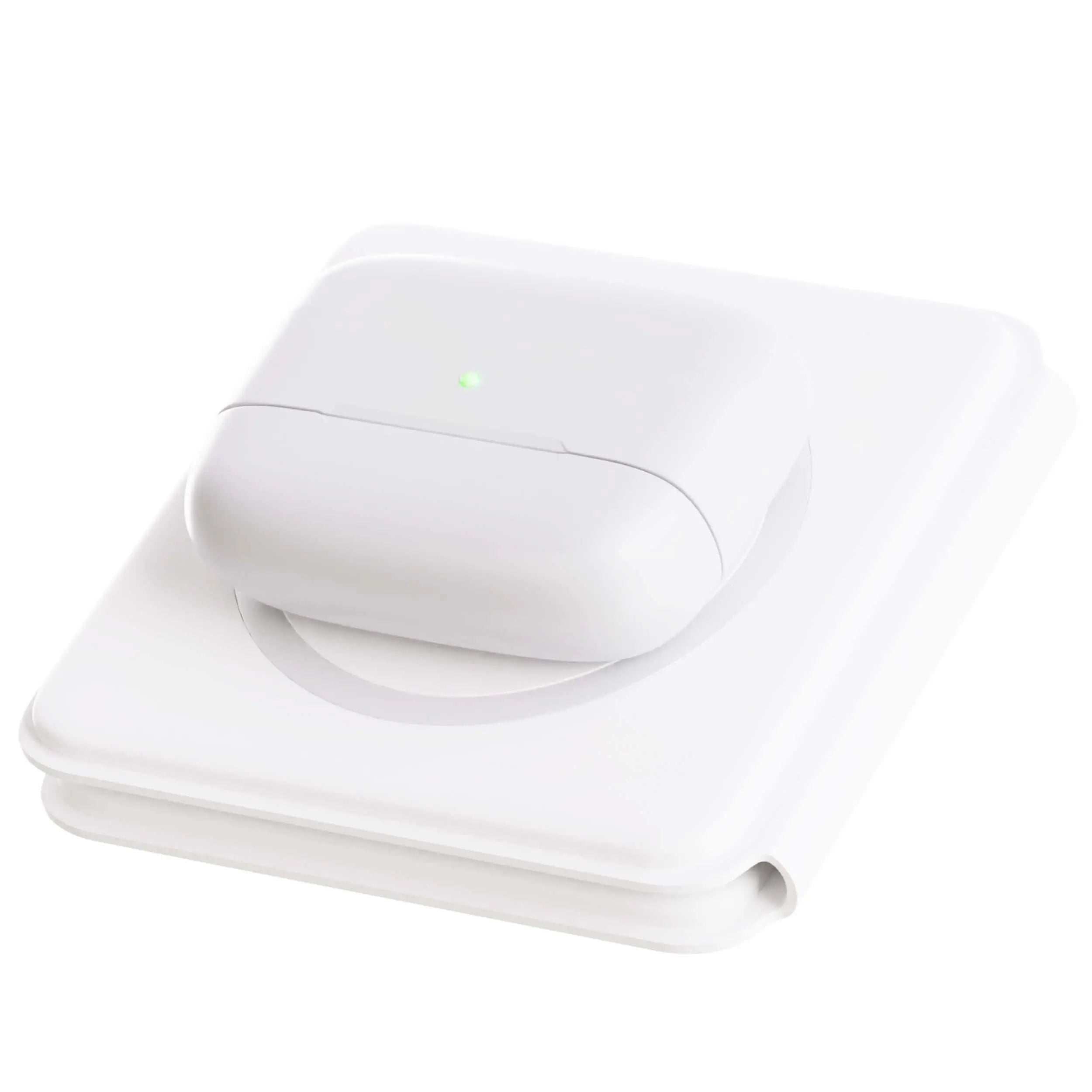 Evolved Chargers 2-in-1 Tragbares MagSafe Ladegerät – Drahtlos für iPhone & AirPods