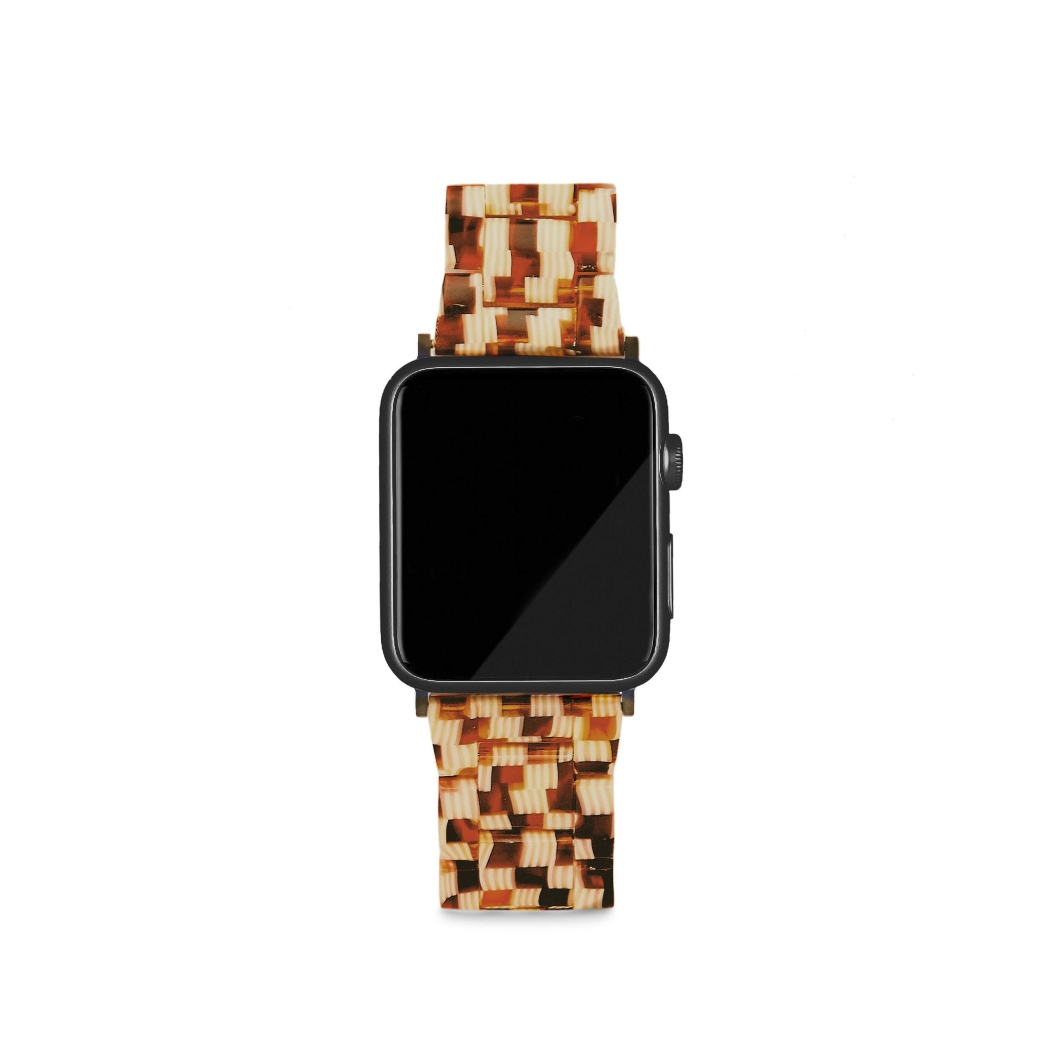 Apfeluhr Armband in der Farbe Schildkröte Check