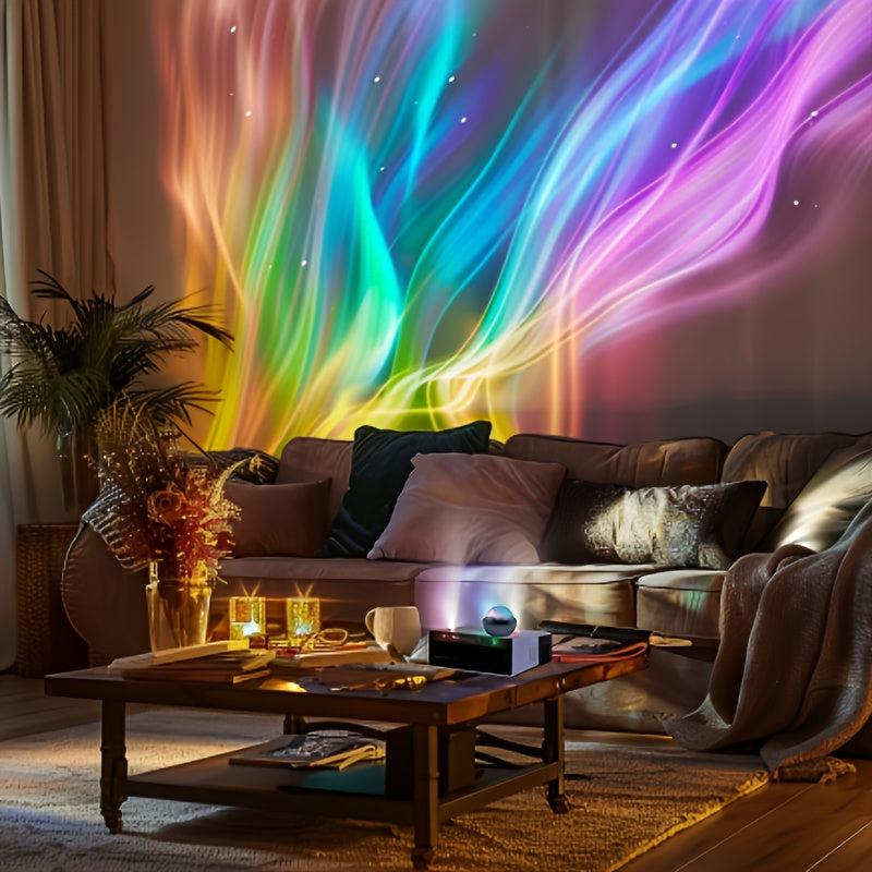 Magischer Lichtshow-Projektor – Bezauberndes, farbenfrohes Sternenhimmel-Effekt