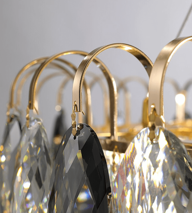 Luxuriöser K9 Kristallkronleuchter, dimmbar