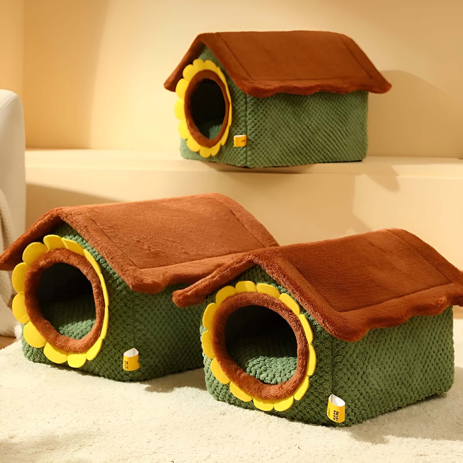 Kuscheliges Katzenzelt - Indoor Schlafhöhle