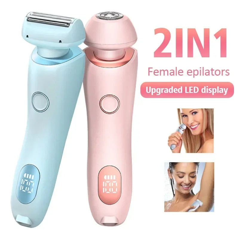 SmoothGlow 2-in-1 Epilierer & Rasierer - Für Seidige Ergebnisse
