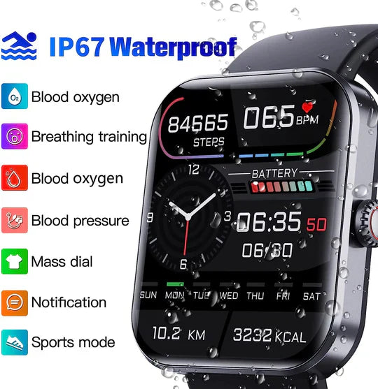 Beste Smartwatch mit Blutzuckermonitor - Nicht-invasives Glukoseüberwachungssystemgerät