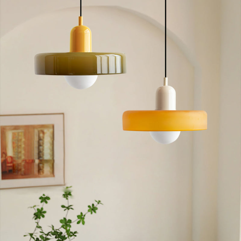 Sandsberg Pendelleuchte - Buntglas  | LED-kompatibel