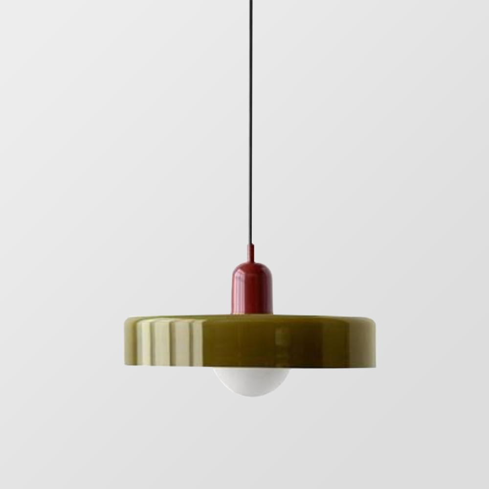 Sandsberg Pendelleuchte - Buntglas  | LED-kompatibel