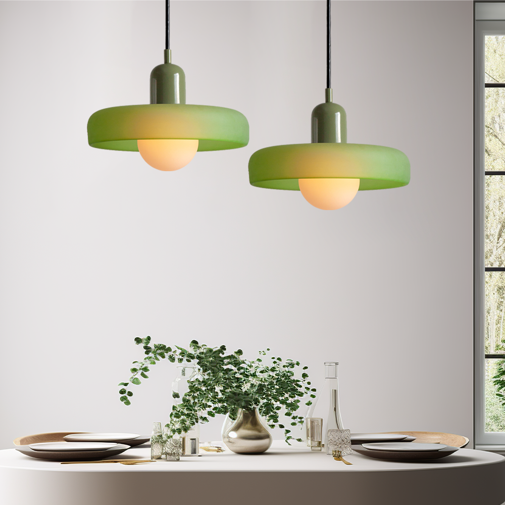 Sandsberg Pendelleuchte - Buntglas  | LED-kompatibel