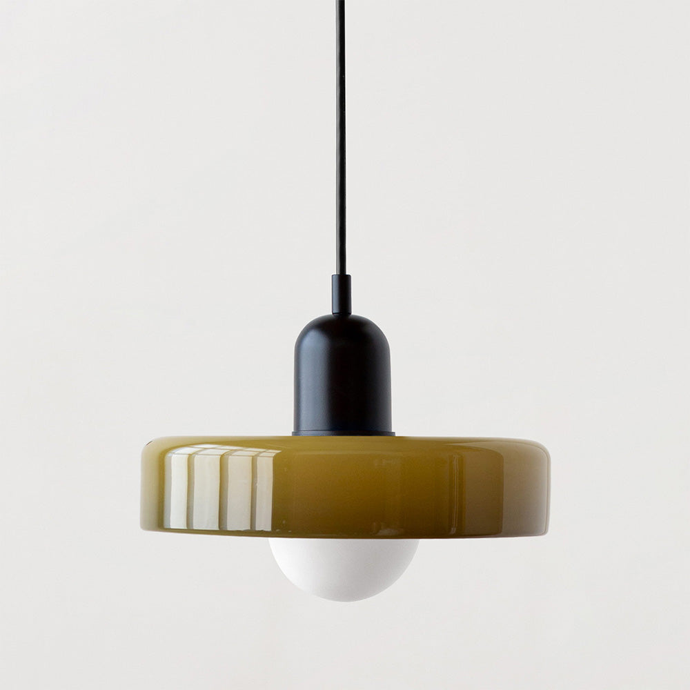 Sandsberg Pendelleuchte - Buntglas  | LED-kompatibel