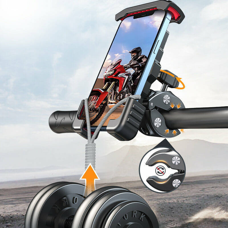 Zelara Fahrrad Smartphone Halter mit 360° Drehung