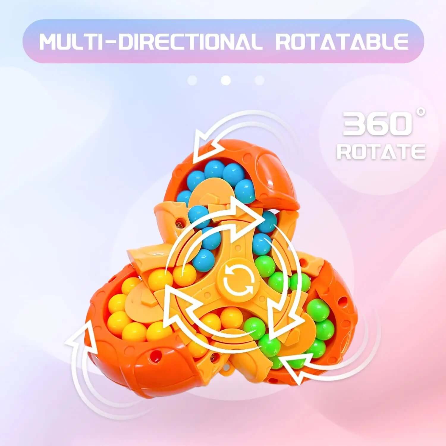 360° Konzentrations-Spinner - Fokus und Entspannung