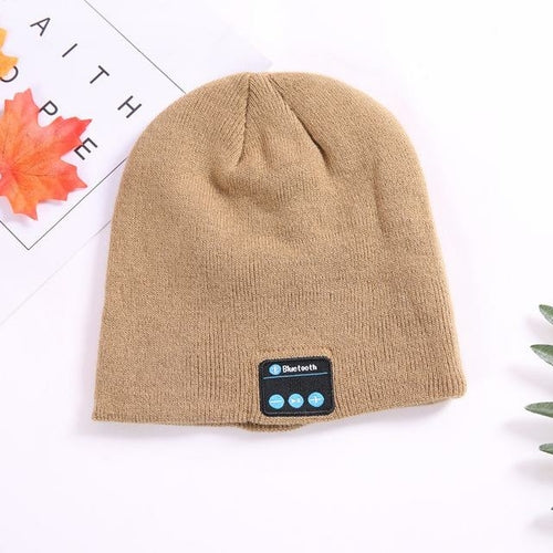 Musikalische Beanie mit Bluetooth und Mikrofon