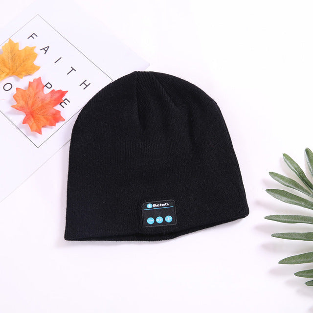 Musikalische Beanie mit Bluetooth und Mikrofon