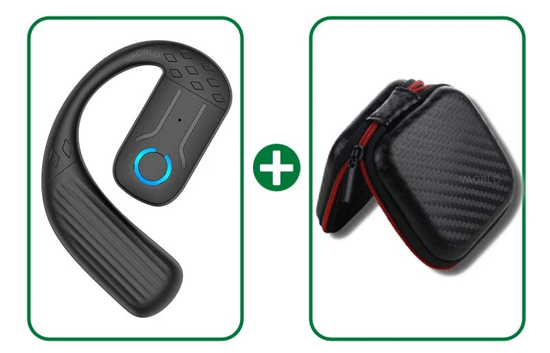 Open-Ear Wireless Bluetooth Headset – 5.4 180° drehender Sport- und Business-Kopfhörer mit Mikrofon