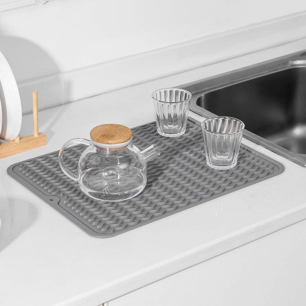 Silikon-Abtropfmatte - Umweltfreundlich & Hitzebeständig | Küche