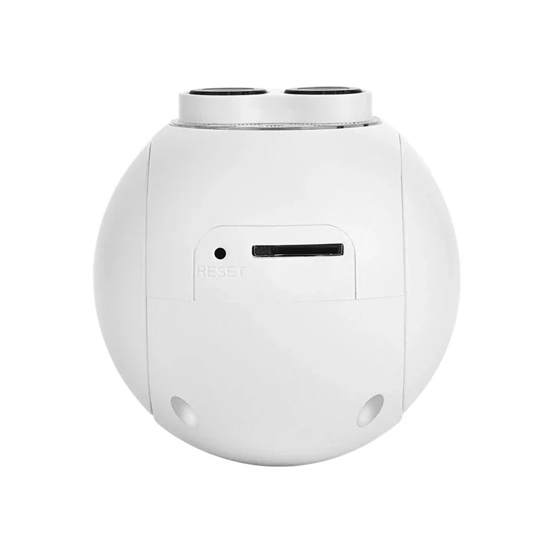 5X Zoom 2MP WiFi PTZ Glühbirnenkamera mit Nachtsicht, Audio Gegensprechanlage & Alarm-Fernbedienung