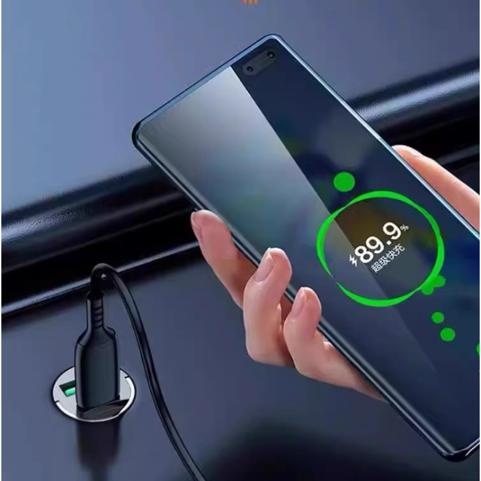 Verstecktes Auto-USB-Ladegerät mit Dual-Ports