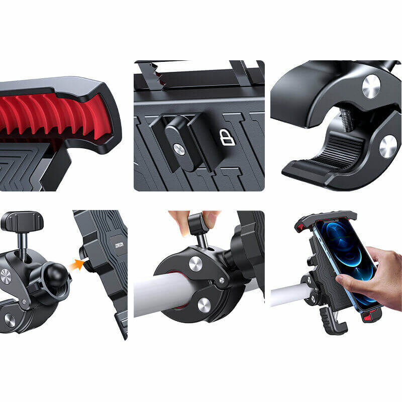 Zelara Fahrrad Smartphone Halter mit 360° Drehung