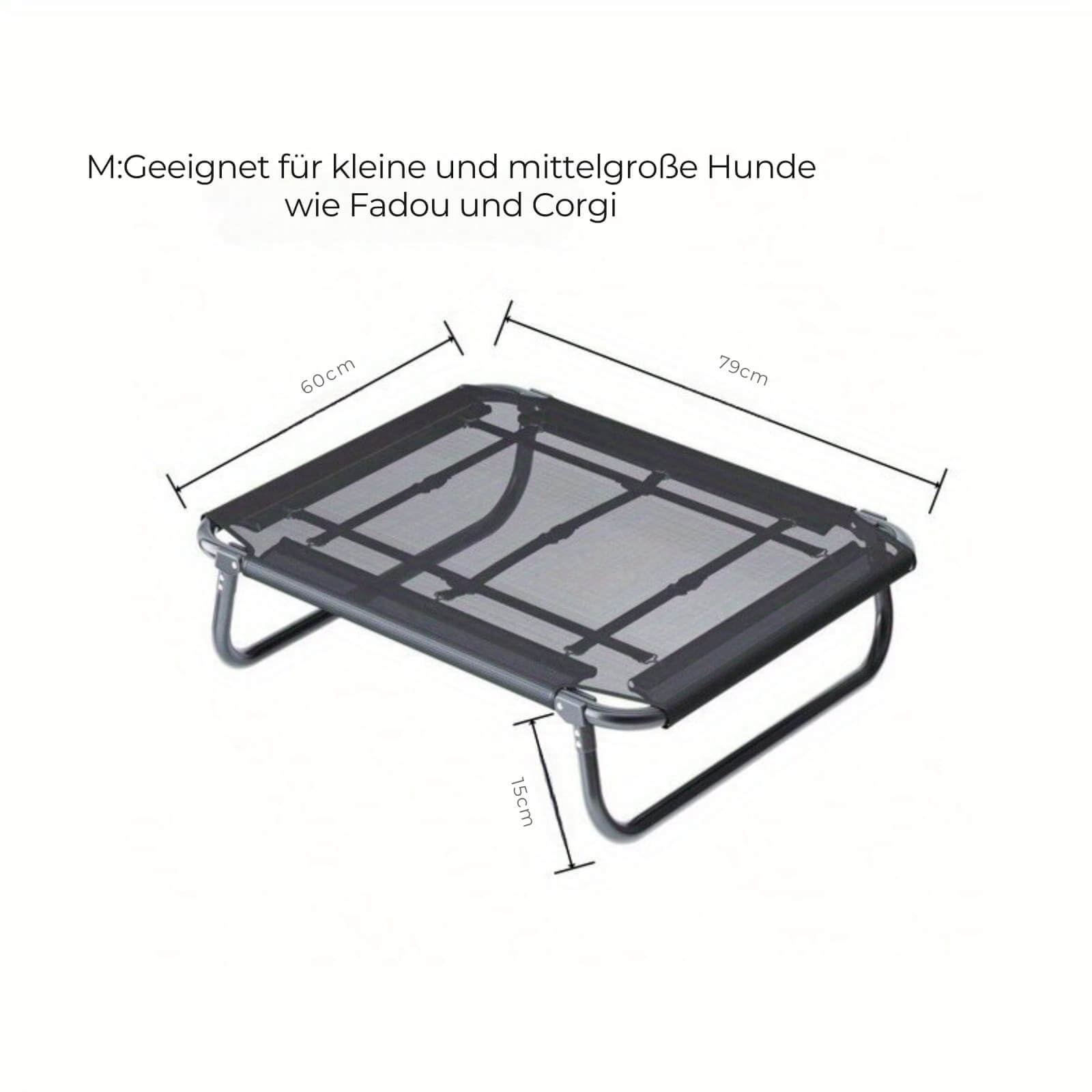 Faltbare Hundeliege Reisebett Haustierbett