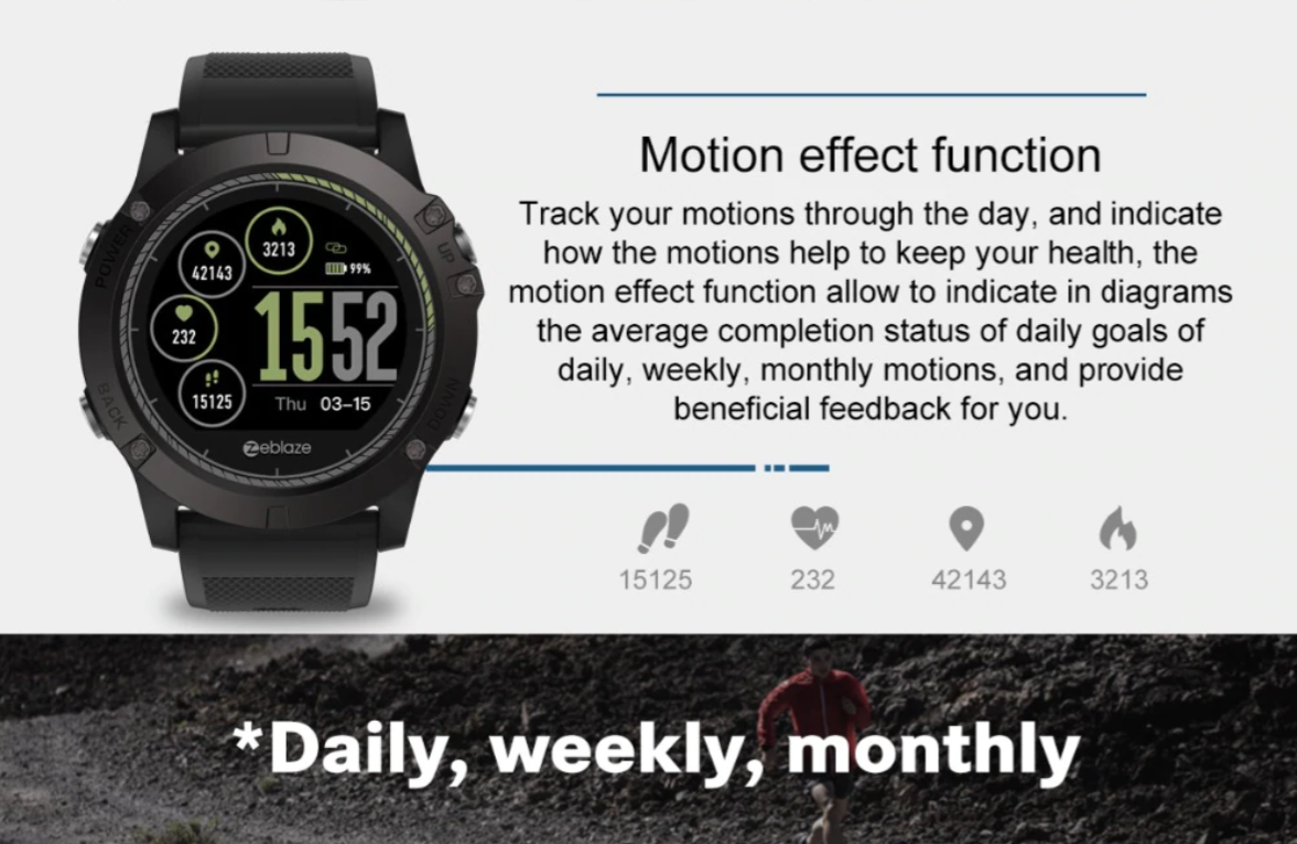 Tactical Smartwatch – Robuste Technik für ein aktives Leben