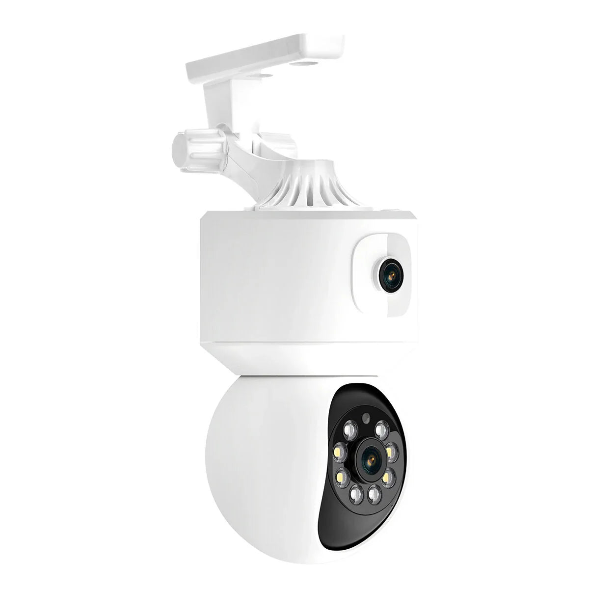 ESCAM QF010 Dual-Linsen 2MP WiFi IP-Kamera mit Schwenk-/Neigefunktion, Bewegungserkennung, Cloud-Speicher, Zwei-Wege-Audio, Nachtsicht, Wasserdicht