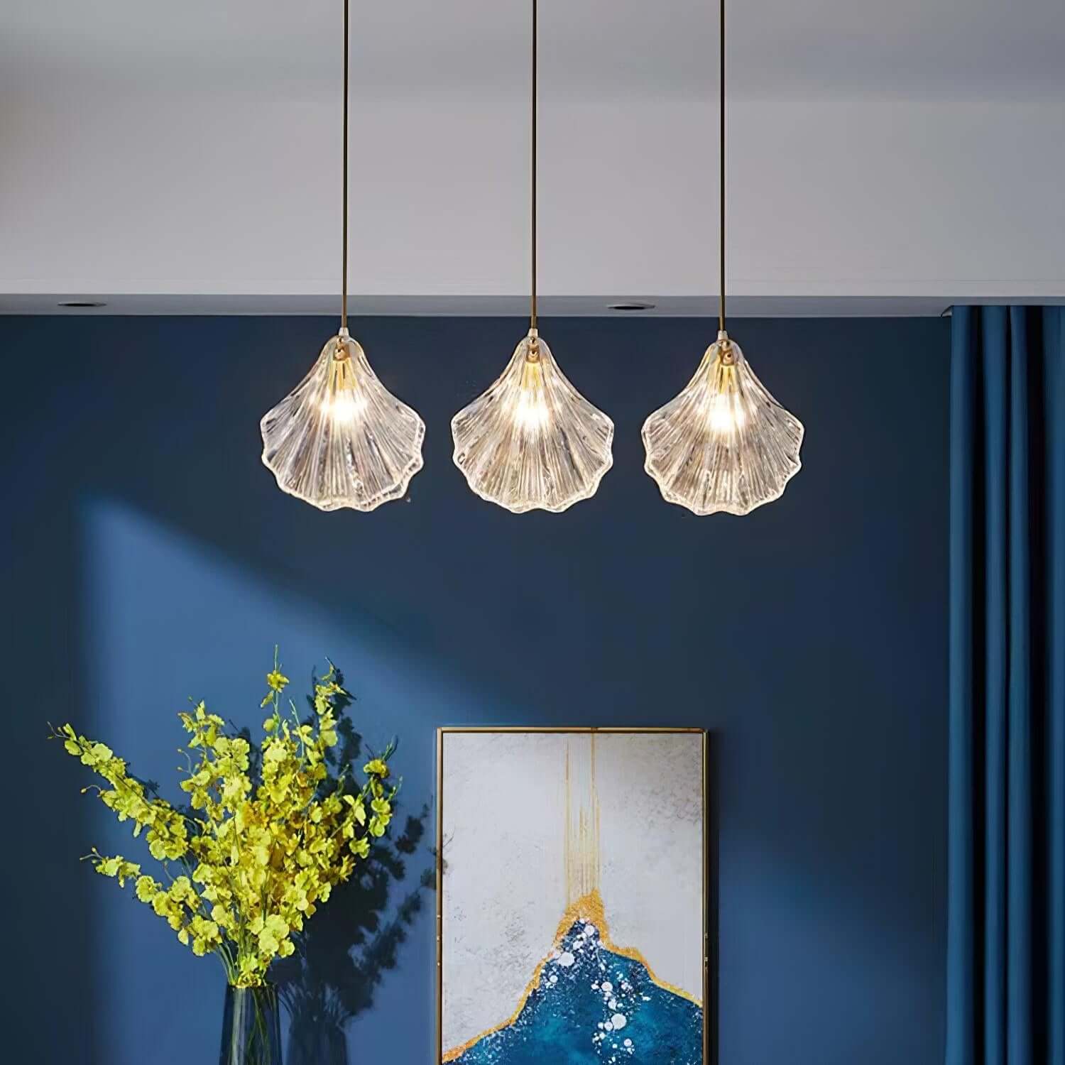 Muschel Mini Pendelleuchte