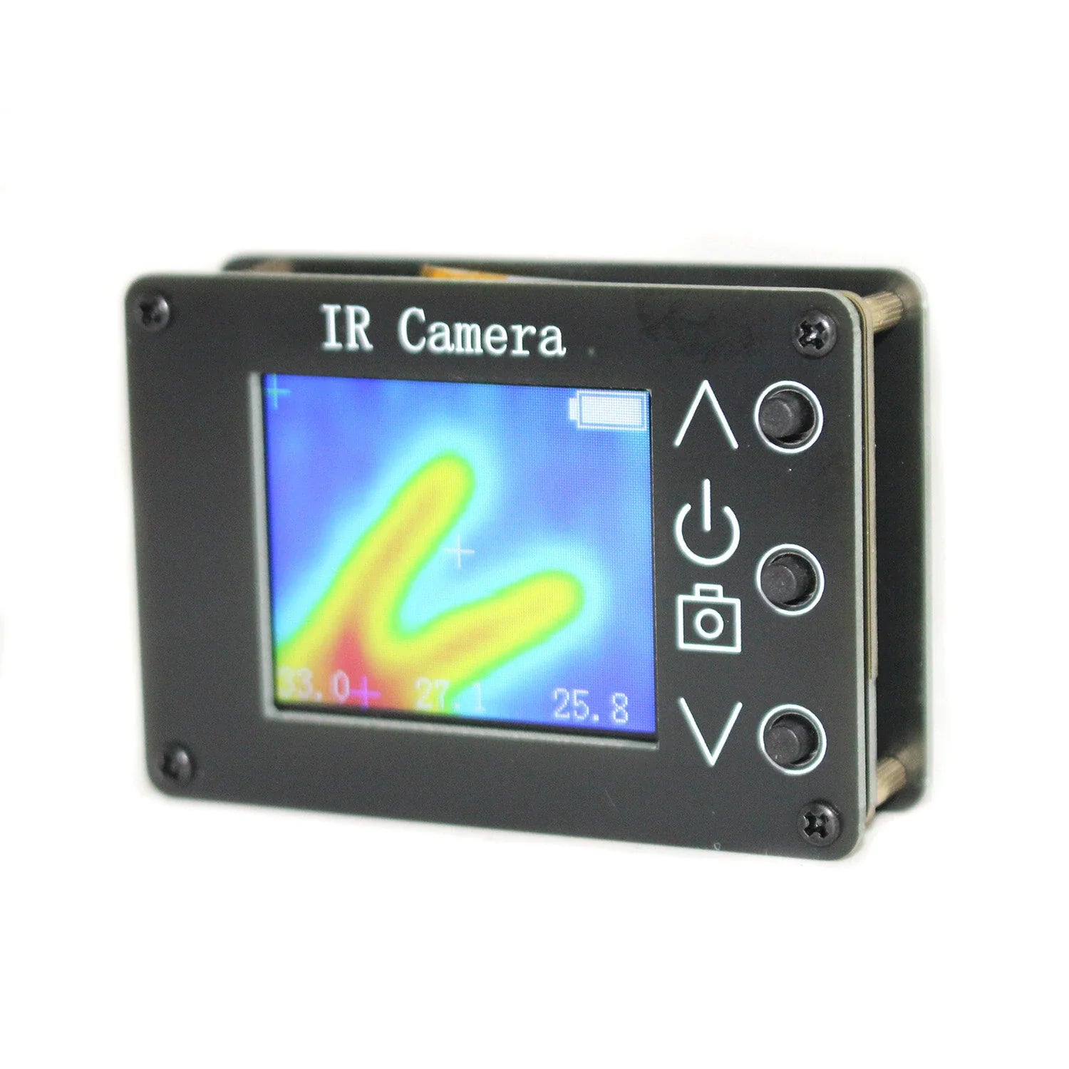Infrarot-Wärmebildkamera mit 24x32 Pixel-Sensor, 2,0 LCD, 240x320 Auflösung, -40℃ bis 300℃ Bereich