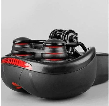 Stoßdämpfender Mountainbike-Sattel aus synthetischem Leder – Atmungsaktiv, Reflektierend, Leicht und Komfortabel