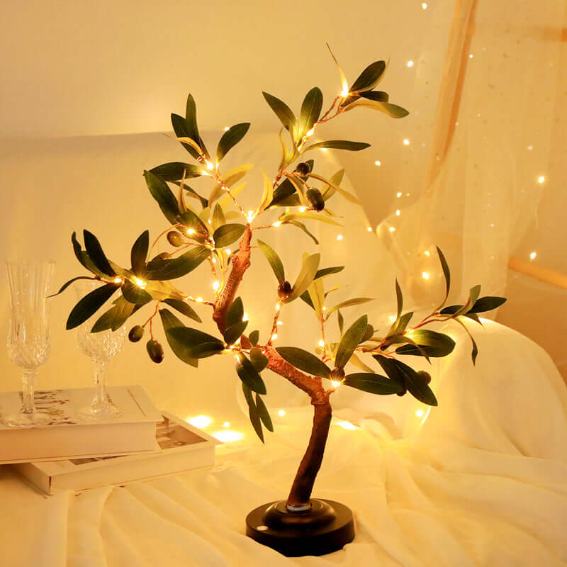 LED Baum Tischleuchte Dekoleuchte Stimmungslicht