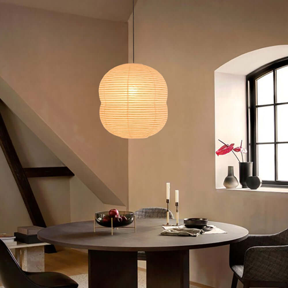 Mini Pendelleuchte aus Washi-Papier