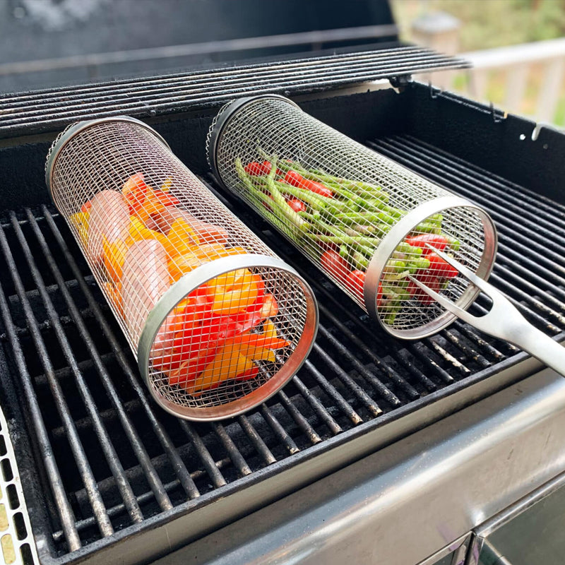 FlameMaster™ BBQ-Grillkorb | Perfekte Grillmomente | Antihaft & Spülmaschinengeeignet
