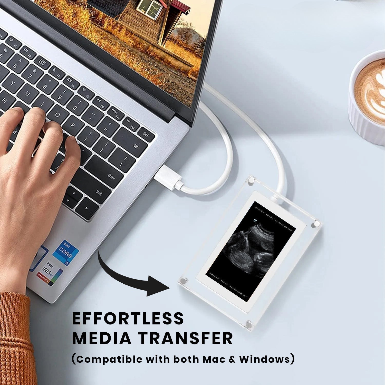 Zelara - Lichtdigitale Bilderrahmen für unvergessliche Erinnerungen