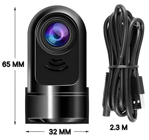 Dashcam Auto Mit Überwachungskamera