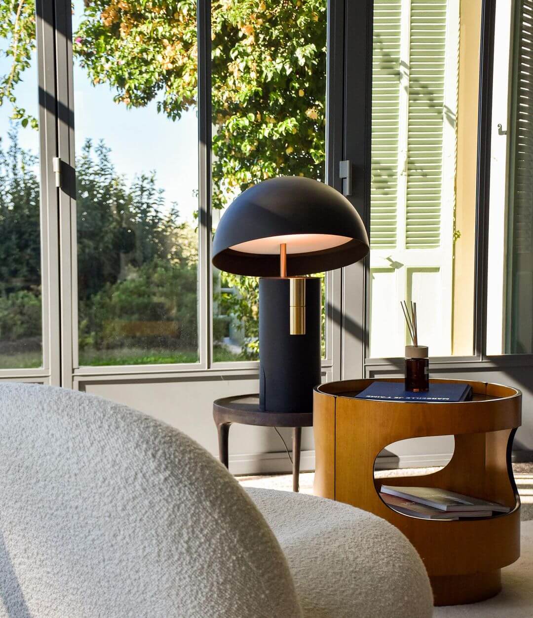 Moderne Design Tischlampe mit drehbaren Zylindern