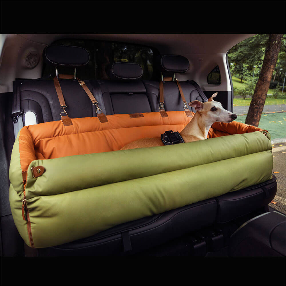 Kunstleder Hunde Autositz Bett - Komfort & Sicherheit
