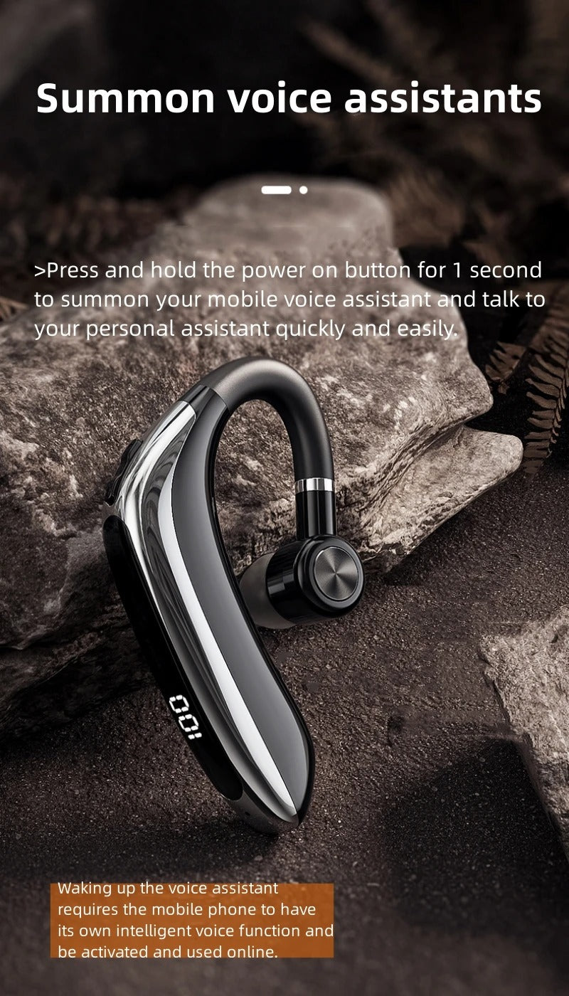 Hochwertige Bluetooth Kopfhörer: Drahtlose Ohrhörer mit Ohrhaken, Bluetooth 5.0, Mikrofon – 40 Std. Laufzeit, ideal für Fitness, Fahrradfahren, Sport | Kompatibel mit Apple iPhone 15/14/13/12/11 Pro Max Plus Mini, Android, Samsung | Limitierte Auflage