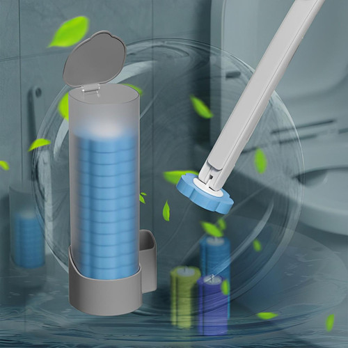 Toiletten- und WC-Bürsten effektiv mit Einweg-Schwämmen