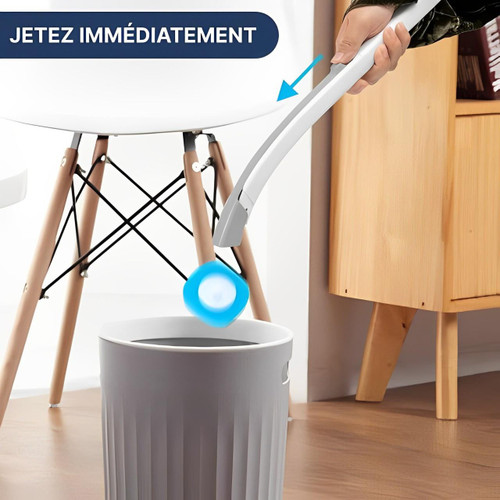Toiletten- und WC-Bürsten effektiv mit Einweg-Schwämmen