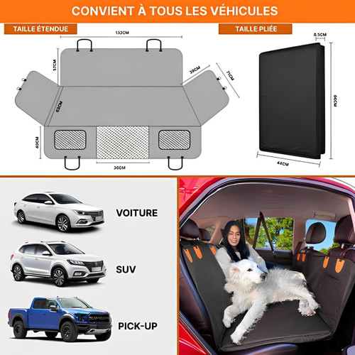 Hund Autohülle