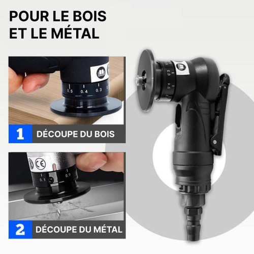 Mini-Chanfreineuse Pneumatisch